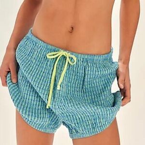 Free People Free-est Sofia Plaid Bloomer Shorts